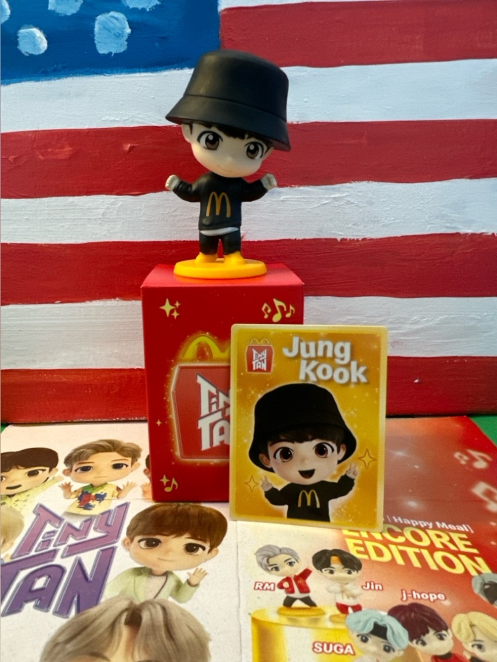 2025 McDonald’s Happy Meal Toy TinyTan BTS Encore Edition Jung Kook